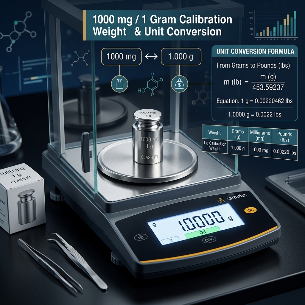 1000 MG to LBS & Grams: Converting 1 Gram to Imperial Pounds